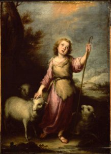 Bartolomé Esteban Murillo - The Young Christ as the Good Shepherd - 58.1425 - Museum of Fine Arts