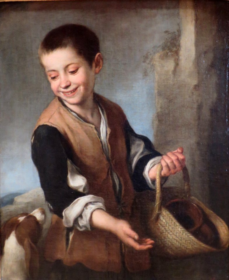 Bartolomé Esteban Perez Murillo - Boy with a Dog - WGA16362