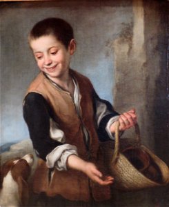 Bartolomé Esteban Perez Murillo - Boy with a Dog - WGA16362