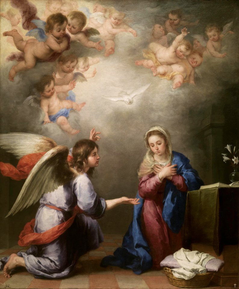 Bartolomé Esteban Perez Murillo - Annunciation - WGA16375