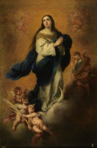 Bartolomé Esteban Perez Murillo - Immaculate Conception - WGA16382. Free illustration for personal and commercial use.