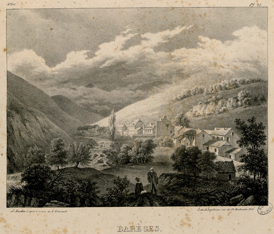 Barèges (4° liv., pl. 21) - Fonds Ancely - B315556101 A FROSSARD 1 056