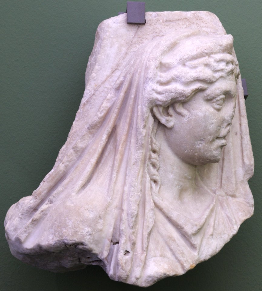 Bas-relief Portrait d'Antonia la Jeune MBALyon 2018