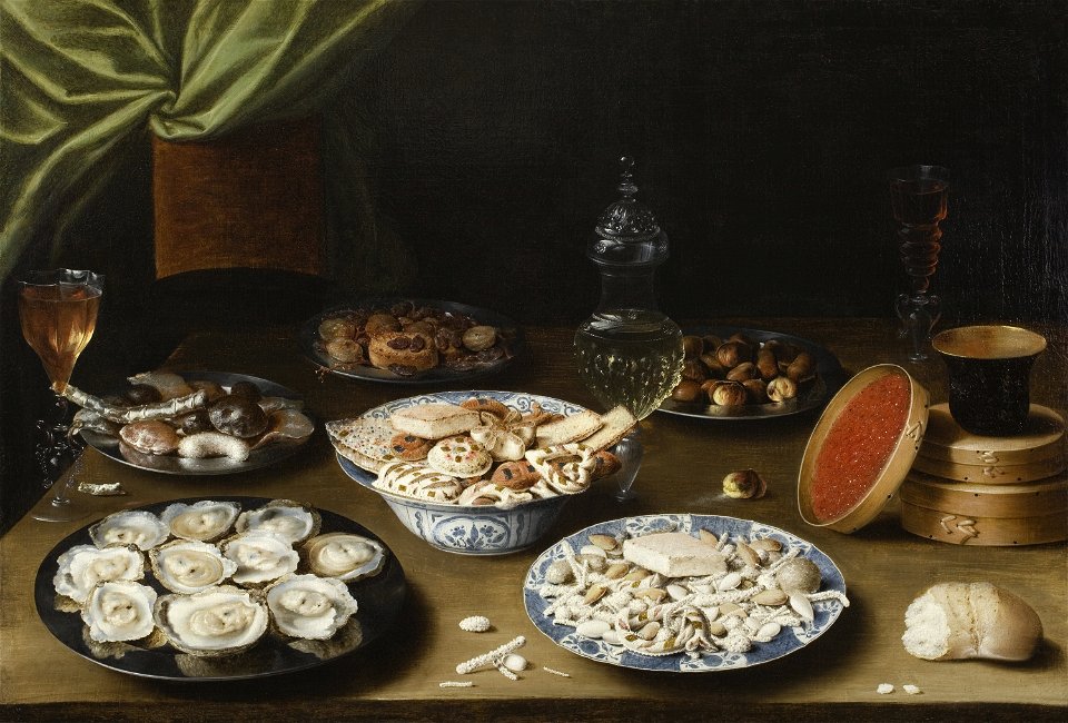 14. Still Life with Various Vessels on a Table Osias Beert