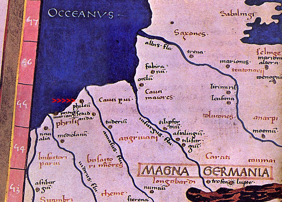 1400-1499 Ptolemaeus Magna Germania FLEVVM