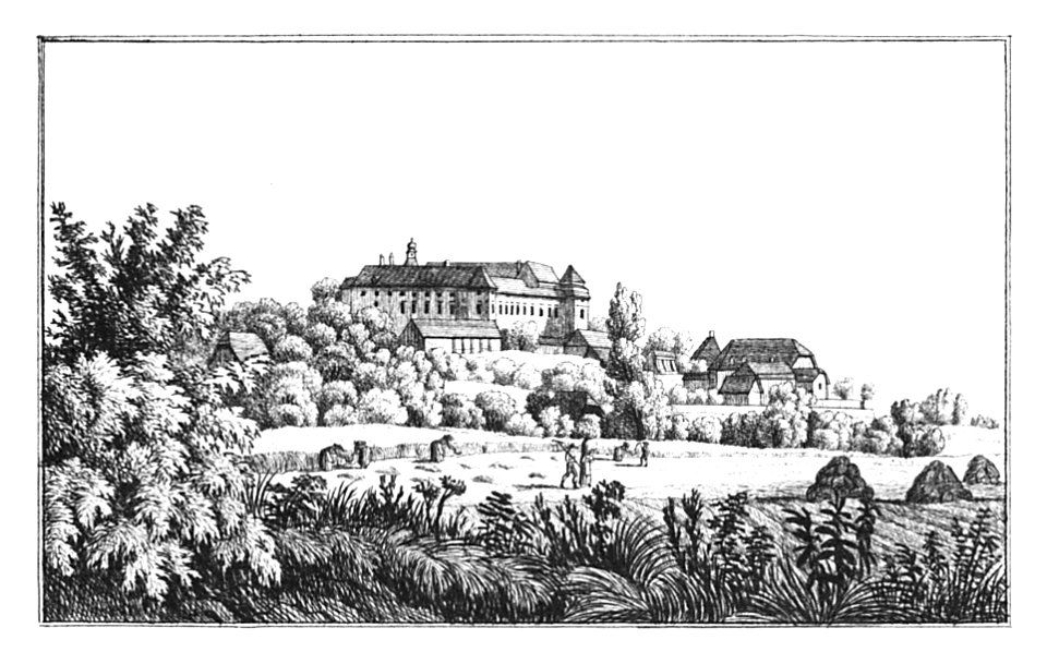 144 Schloss Kahlsdorf bei Ilz, Gez. v. Kuwasseg, Lith. v. Folwarczni - J.F.Kaiser Lithografirte Ansichten der Steiermark 1830