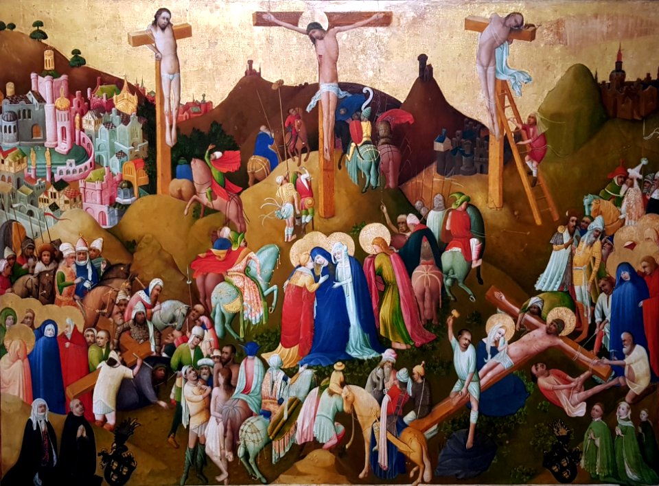 1425 Meister des Wasservass’schen Kalvarienbergs Kalvarienberg der Familie von dem Wasservass anagria