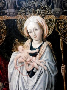 Bavaria Madonna and Child (detail)