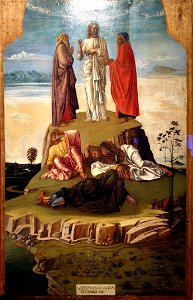 1459 Bellini Die Verklärung Christi Museo Correr, Venice anagoria
