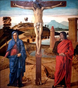 1465 Bellini The Crucifiction Musée du Louvre anagoria