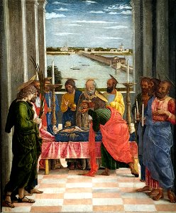 1462 Mantegna Der Tod Mariens Museo del Prado anagoria