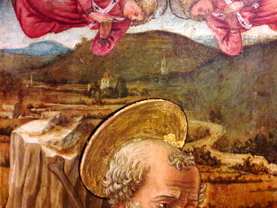 Fra Diamante Adoration of the Child (detail) 02