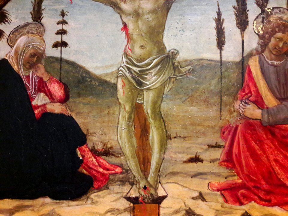 Fra Diamante Adoration of the Child (detail) 01