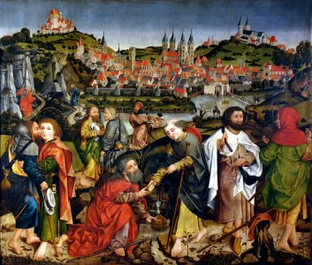 1485 Katzheimer Apostelabschied Historisches Museum Bamberg anagoria