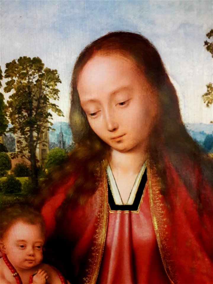 Massijs Madonna and Child (detail) 01