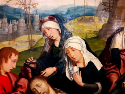 Bellegambe Lamentation of Christ (detail) 01