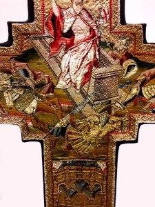 Netherlands Embroidery from liturgical vestments (detail) 02