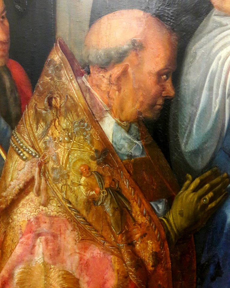 Dürer Feast of the Rosary (detail) 01