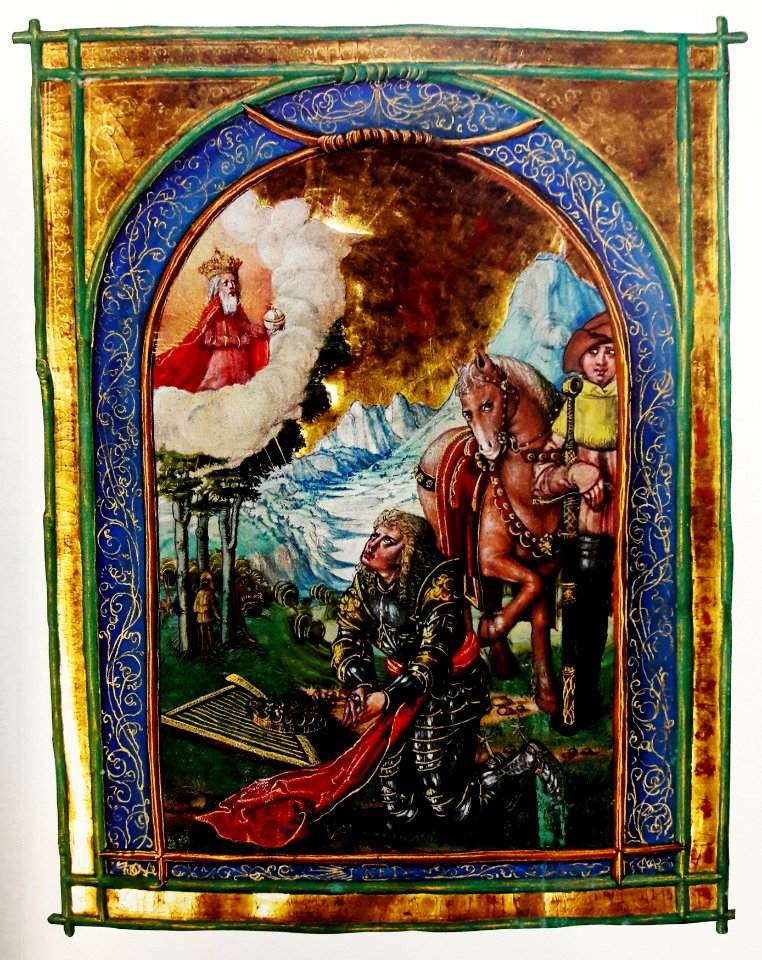 Ryczyński King David in prayer