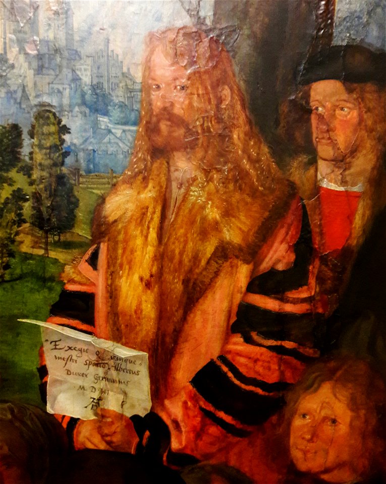 Dürer Feast of the Rosary (detail) 03