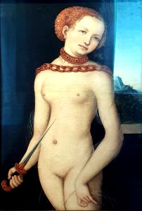 1529 Cranach d.Ä. Lukretia Jagdschloss Gunewald anagoria