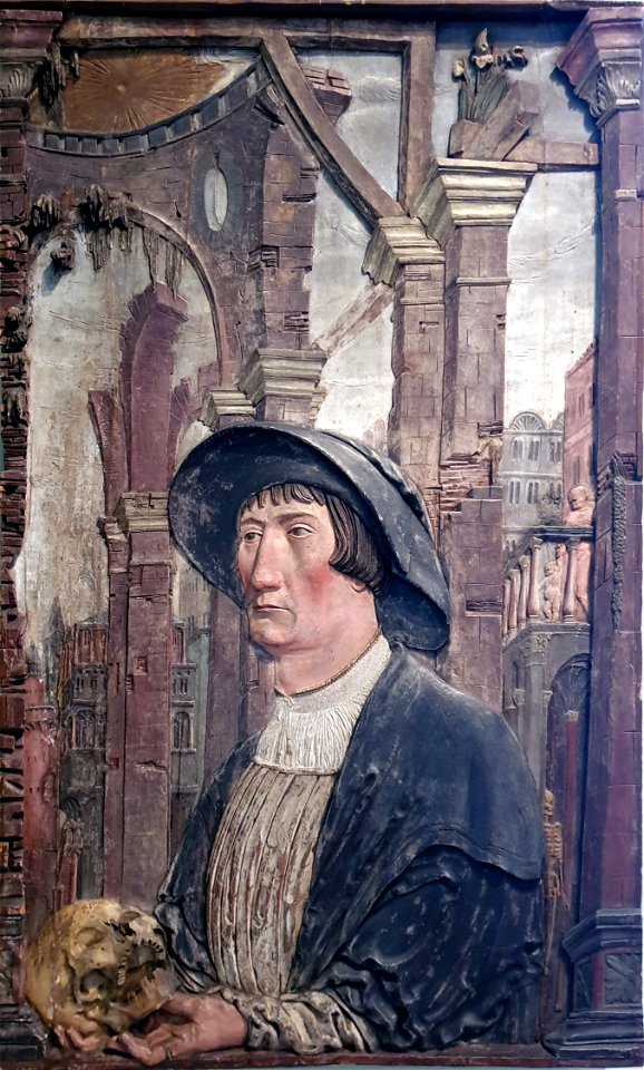 1528 Relief Thiedemann Giese Jagdschloss Grunewald anagoria