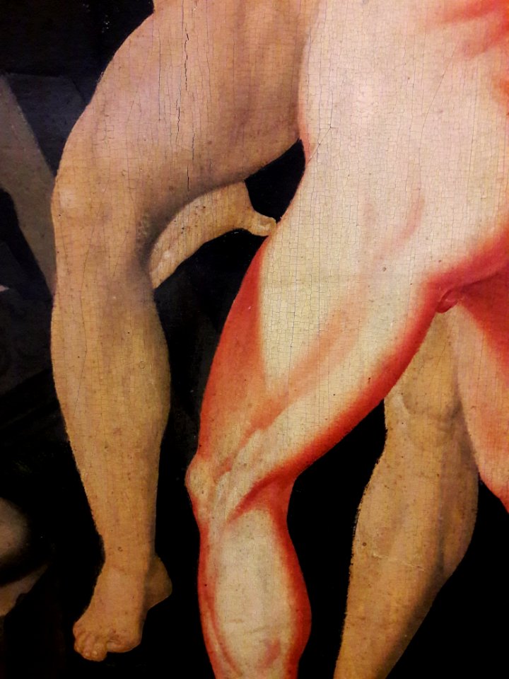 Baldung Hercules and Antaeus (detail) 02