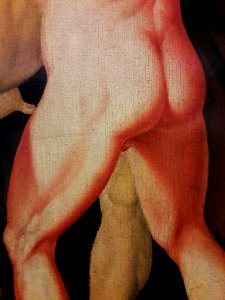 Baldung Hercules and Antaeus (detail) 03