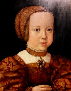 Seisenegger Elizabeth of Austria aged four (detail) 01