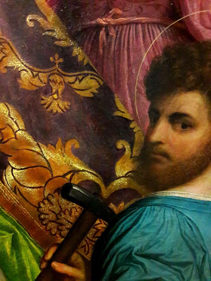 Bordone Sacra Conversazione (detail) 09