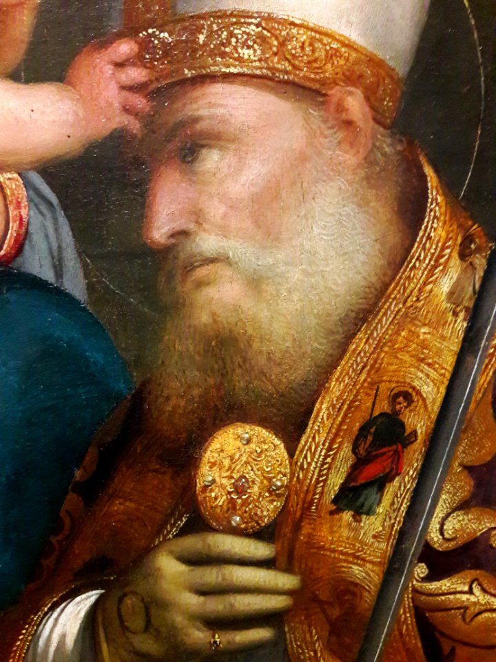 Bordone Sacra Conversazione (detail) 08