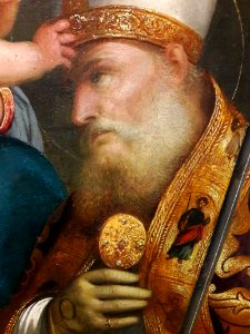 Bordone Sacra Conversazione (detail) 08