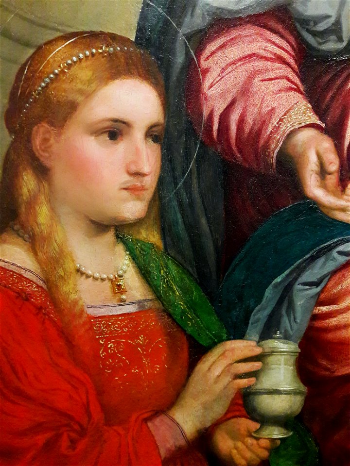 Bordone Sacra Conversazione (detail) 11