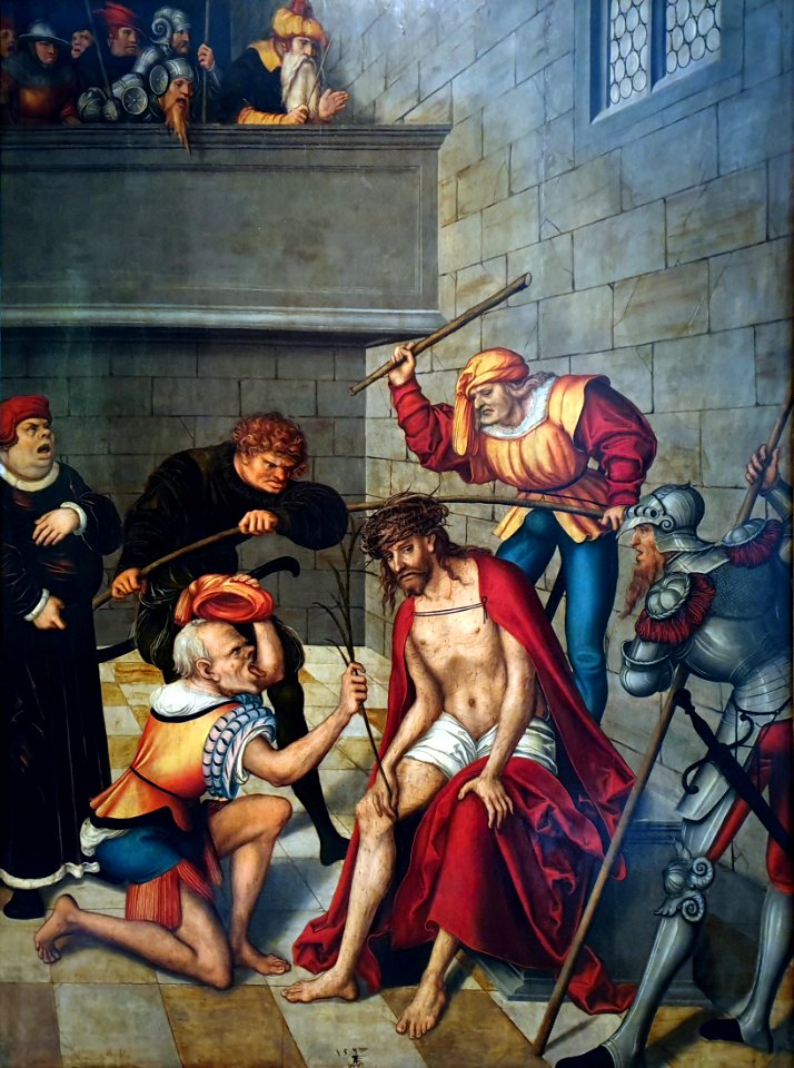 1537 Cranach d.Ä. Die Dornenkrönung Jagdschloss Grunewald anagoria