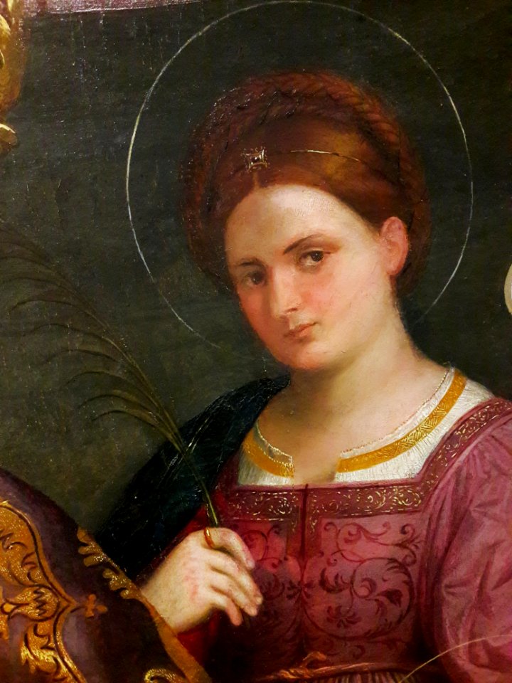 Bordone Sacra Conversazione (detail) 13