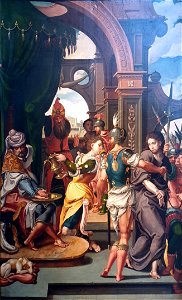 1540 Coecke van Aelst Handwaschung des Pilatus Jagdschloss Grunewald anagoria