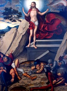 1537 Cranach d.Ä. Auferstehung Jagdschloss Grunewald anagoria