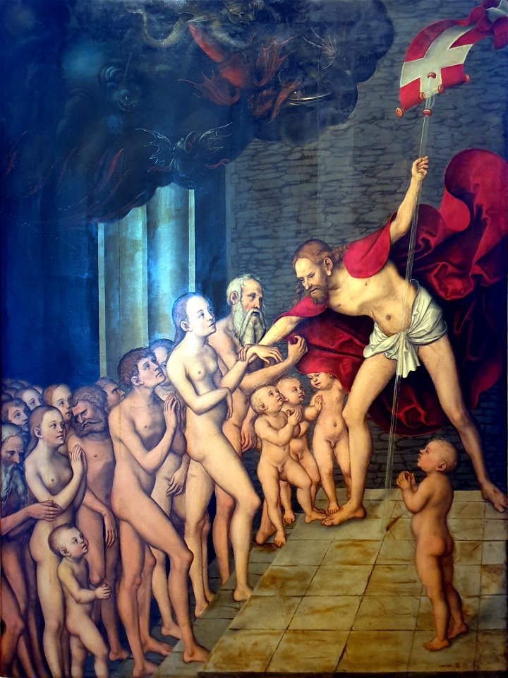 1537 Cranach d.Ä. Christus in der Vorhölle Jagdschloss Grunewald anagoria