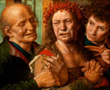 Jan Sanders van Hemessen - Tearful Bride