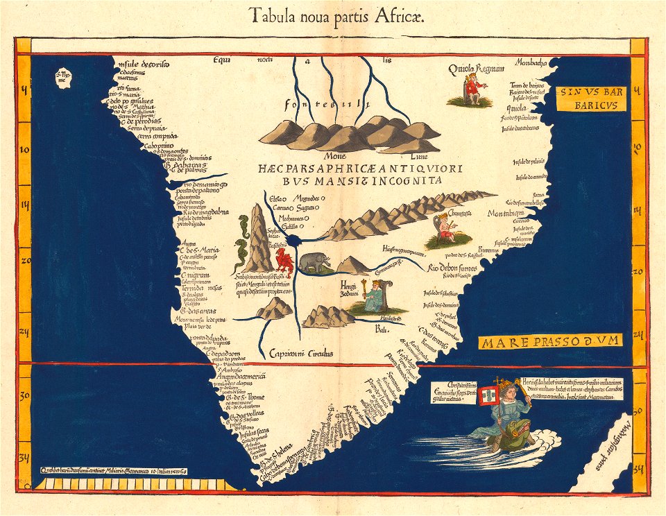 1541 Waldseemuller Map Of Africa Free Stock Illustrations Creazilla   1541 Waldseemuller Map Of Africa Illustration Md 