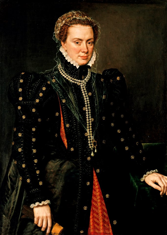 Anthonis Mor - Margaret, Duchess of Parma - WGA16182