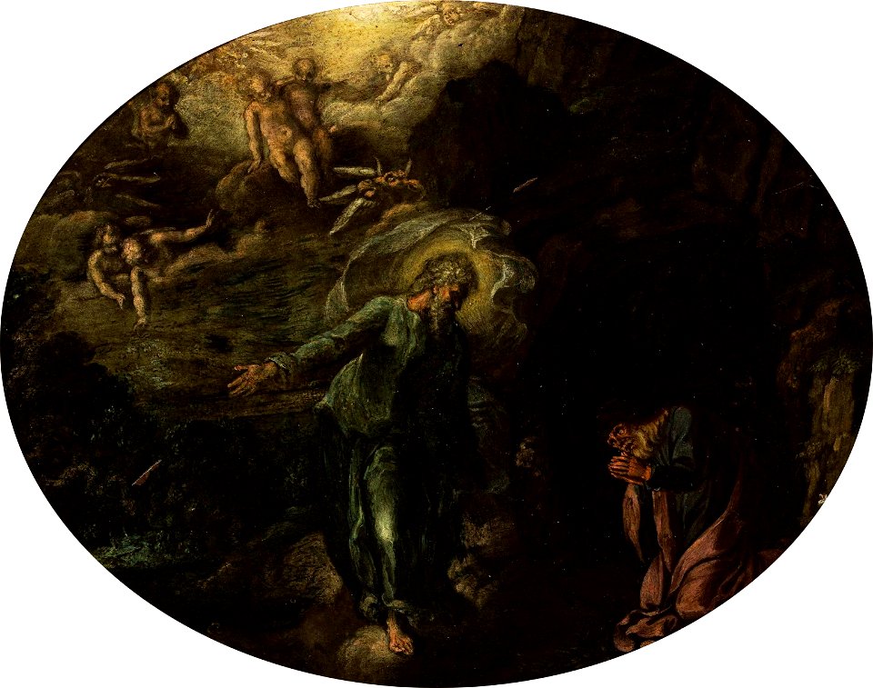Rottenhammer God's conversation with Noah