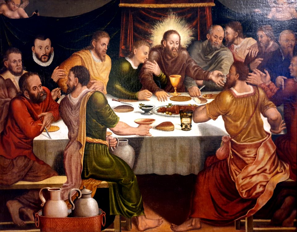 1575 Cordus Das letzte Abendmahl Historisches Museum Bamberg anagoria