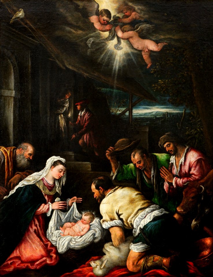 Bassano Adoration of the shepherds