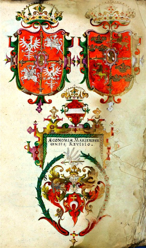 Title page of Aeconomiae Marienburgensis Revisio