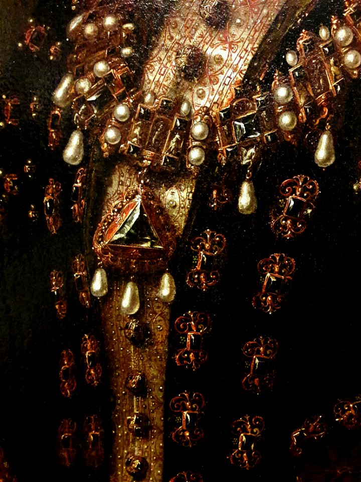 Ligozzi Margherita Gonzaga (detail) 02