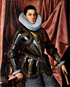Juan Pantoja de la Cruz - Portrait of Prince Philip Emmanuel of Savoy - Google Art Project