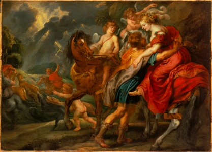 Jan van den Hoecke - Dido and Aeneas