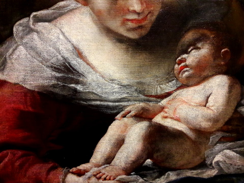 Preti Adoration of the Shepherds (detail)