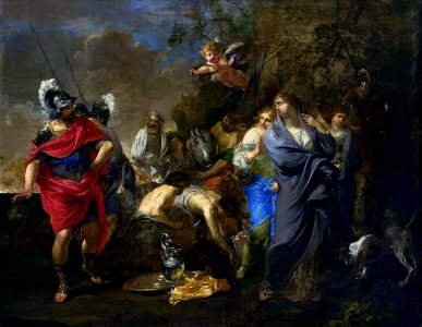 Dufresnoy Aeneas and Dido